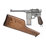 Mauser C 96 Mod. 1932 (Mod. 712), mit Kasten