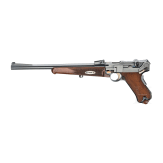 A cased Luger presentation Carbine Mod. 1902 by DWM, with "GL" initials (Georg Luger)