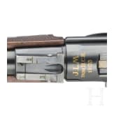 A cased Luger presentation Carbine Mod. 1902 by DWM, with "GL" initials (Georg Luger)