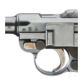 A Luger pistol Mod. 04 (1906) by DWM, with holster
