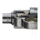 A Luger pistol Mod. 04 (1906) by DWM, 1st pattern ("non altered safety"), with holster