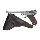 A Navy Luger Mod. 04 (1906) by DWM, submarine division, with holster