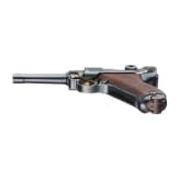 A Luger pistol by DWM, "First Issue", with holster