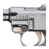 A Luger pistol by DWM, "First Issue", with holster