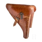 A Luger pistol by DWM, "First Issue", with holster