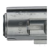 A Luger pistol by DWM, 1910, no hold-open; Bavaria