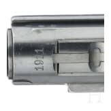 A Luger pistole by DWM, 1911, no hold-open