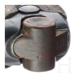 Pistole 08, DWM 1911, ohne Kammerfang, Bayern, mit Koffertasche