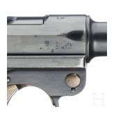 A Luger pistol by DWM, 1912, with holster