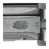 A Luger pistol by DWM, 1913, no hold-open, machine-gun bataillon