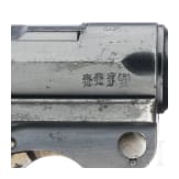 A Luger pistol by DWM, 1913, with holster