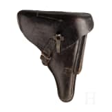 A Luger pistol by DWM, 1914, police, with holster