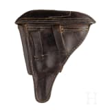 A Luger pistol by DWM, 1915, with holster