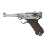 A Luger pistol by DWM, 1915, with holster