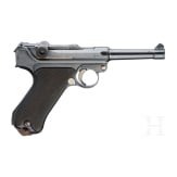 Pistole 08, DWM 1915, mit Koffertasche