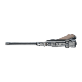 An Artillery Luger by DWM, 1915, with shoulder stock and holster