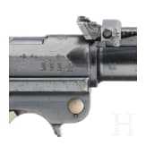 An Artillery Luger by DWM, 1915, with shoulder stock and holster