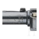 An Artillery Luger by DWM, 1915, with shoulder stock and holster