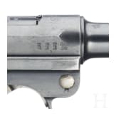 A Luger pistol by DWM, 1916