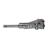 A Luger pistol by DWM, 1916, with holster