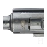 A Luger pistol by DWM, 1916, with holster