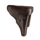 A Luger pistol by DWM, 1916, with holster