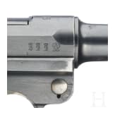 A Luger pistol by DWM, 1916, machine-gun snipers