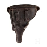 A Luger pistol by DWM, 1917, with holster