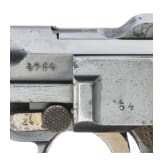 A Luger pistol by DWM, 1917, with holster