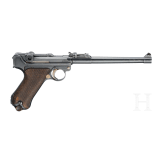 An Artillery Luger by DWM, 1917, with holster