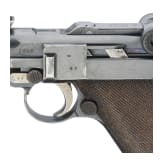 An Artillery Luger by DWM, 1917, with holster
