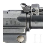 An Artillery Luger by DWM, 1917, with holster