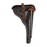 An Artillery Luger by DWM, 1917, with holster