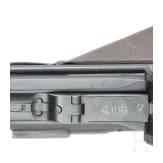 An Artillery Luger by DWM, 1917, with holster