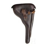 An Artillery Luger by DWM, 1917, with holster