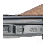 An Artillery Luger by DWM, 1917, with holster and shoulder stock