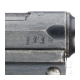 A Luger Pistol by DWM, 1918, with holster