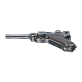 A Luger pistol by DWM, 1918, "Lazy S Death's Head"