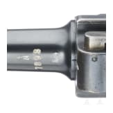 A Luger pistol by DWM, 1918, "Lazy S Death's Head"