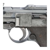 An Artillery Luger by DWM, 1918, with shoulder stock and holster