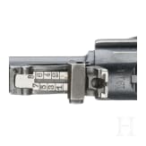 An Artillery Luger by DWM, 1918, with shoulder stock and holster