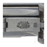 An Artillery Luger by DWM, 1918, with holster