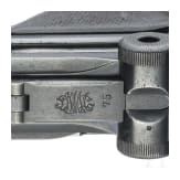 A Luger pistol by DWM, 1920/1910, Reichswehr, holster