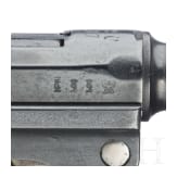 A Luger pistol by DWM, 1917/1920, Reichswehr, police