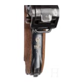 An Artillery Luger by DWM, 1917/1920, with holster, Weimar, Kriegsmarine