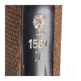 An Artillery Luger by DWM, 1917/1920, with holster, Weimar, Kriegsmarine