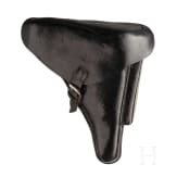 Pistole 08, 1920 dated Alphabet, Simson Rework, Landj&auml;gerei, mit Koffertasche