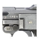 A Luger pistol by DWM, Weimar Alphabet, Navy, with holster