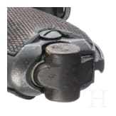 A Luger pistol by DWM, Weimar Alphabet, Navy, with holster