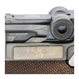 A Luger pistol by DWM, Mod. 1906 / "Mod. 11 Dutch East India Army", 1928 contract, with holster and double magazine pouch